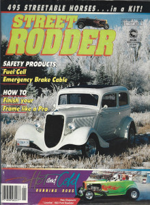 STREET RODDER 1988 JAN - 495 STREET HORSES KIT, FUEL CELL, BRAKE CABLES